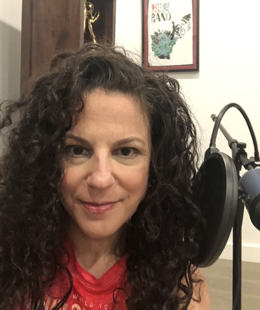 Emily Brandwin recording in Bangkok